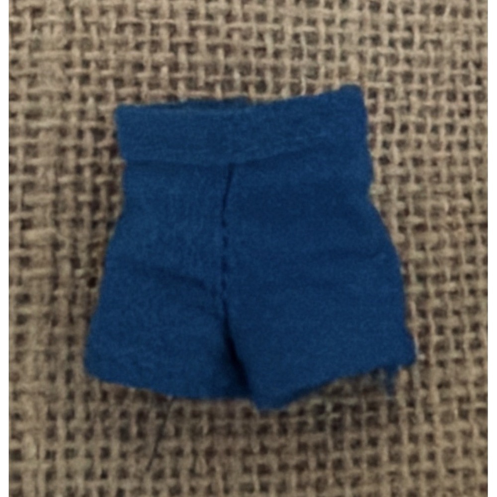 VTG 1990s Barbie Doll Blue Shorts Genuine Mattel Tagged Clothing Fashion Replace